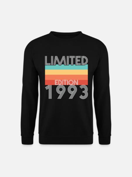 Limited Edition Retro 1993 - Unisex Sweatshirt - black