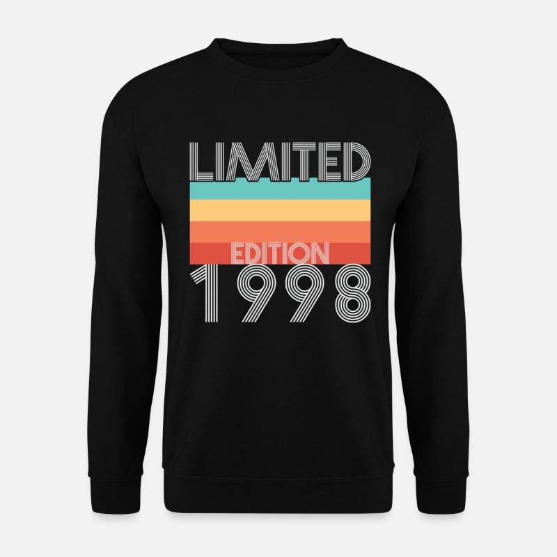 Edition Limitée Rétro 1998 - Sweat-shirt Unisexe - noir