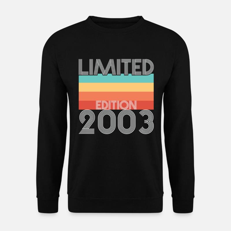 Edition Limitée Rétro 2003 - Sweat-shirt Unisexe - noir