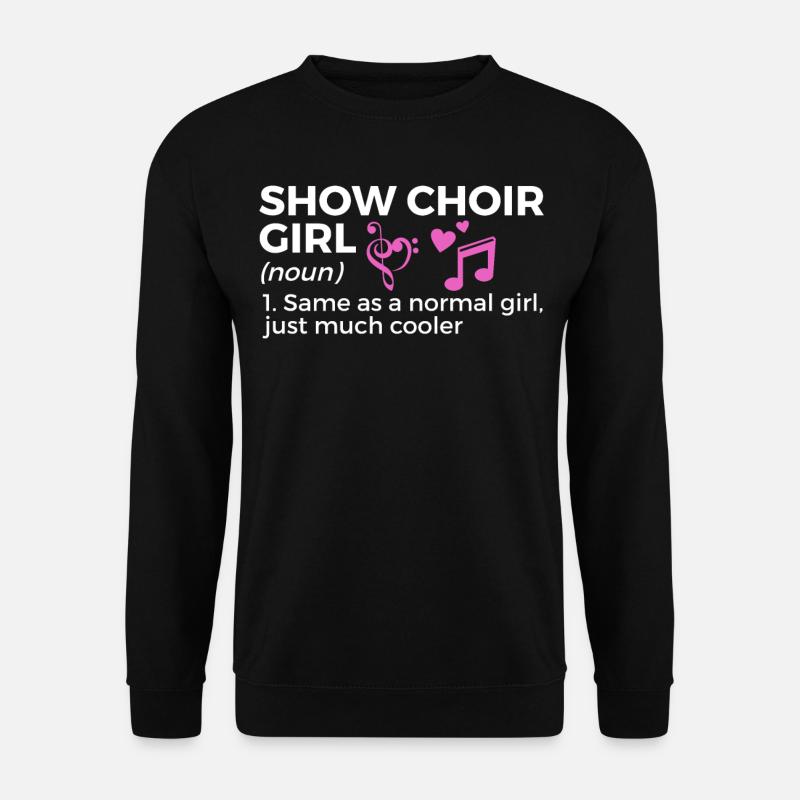Choir Musicians - Unisex Sweatshirt - black