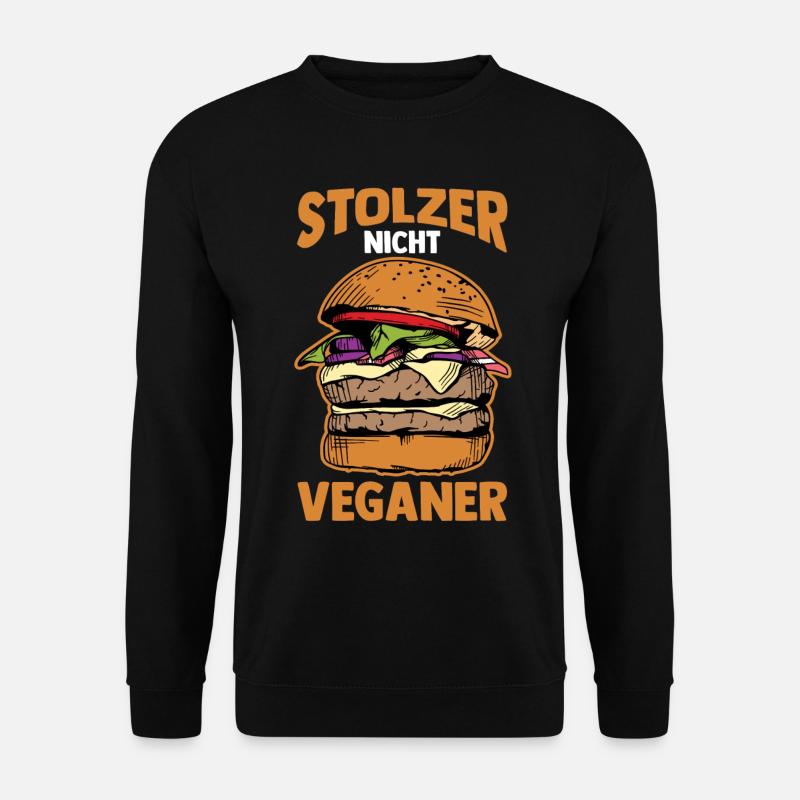 Anti Vegan - Unisex Pullover - Schwarz