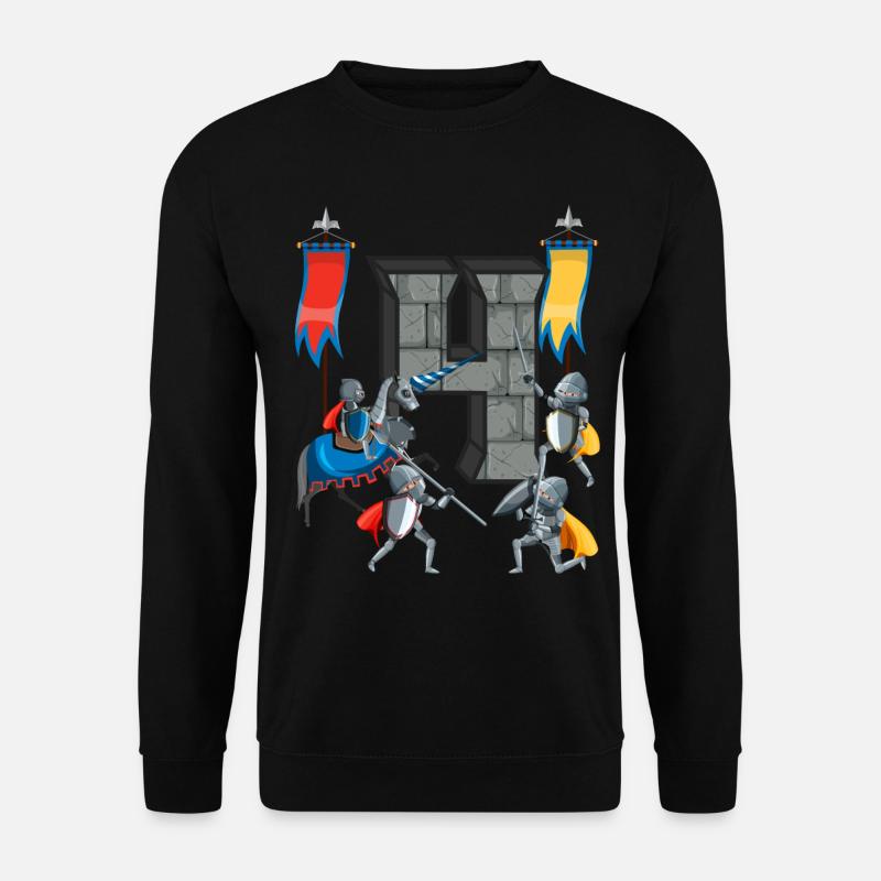 Medieval Knights Medieval History - Unisex Sweatshirt - black
