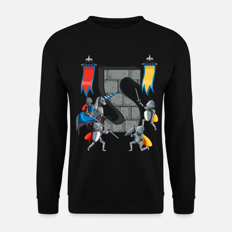 Chevaliers médiévaux Histoire médiévale - Sweat-shirt Unisexe - noir