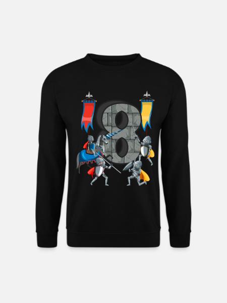Medieval Knights Medieval History - Unisex Sweatshirt - black