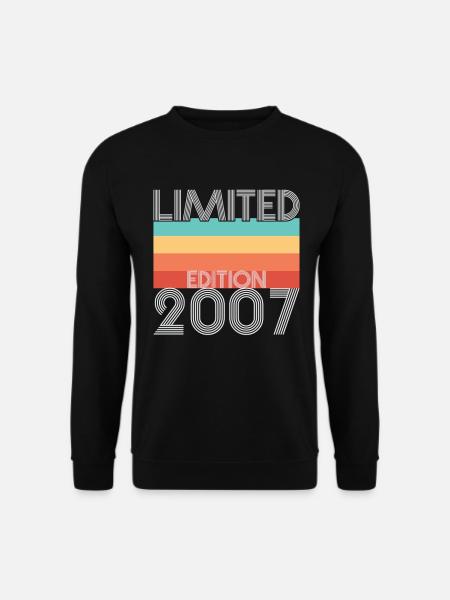 Limited Edition Retro 2007 - Unisex Sweatshirt - black