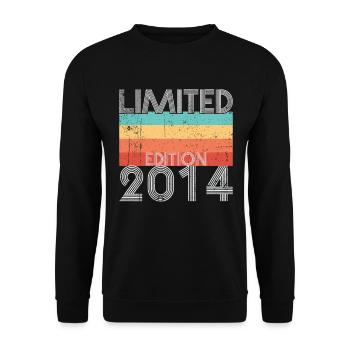 Edition Limitée Rétro 2014 - Sweat-shirt Unisexe - noir - Devant - Alina (178cm) & Michal (187cm)