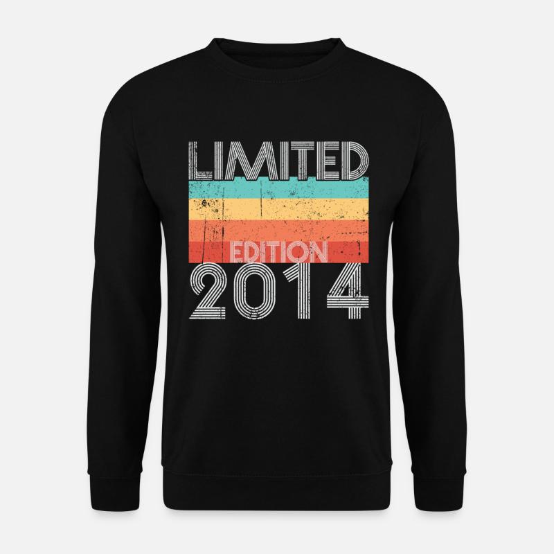 Limited Edition Retro 2014 - Unisex Pullover - Schwarz