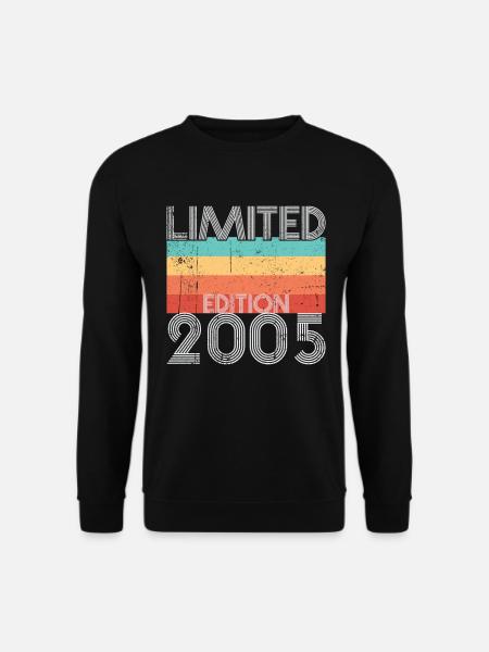 Édition Limitée Rétro 2005 - Sweat-shirt Unisexe - noir