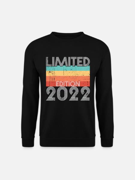 Limited Edition Retro 2022 - Unisex Sweatshirt - black