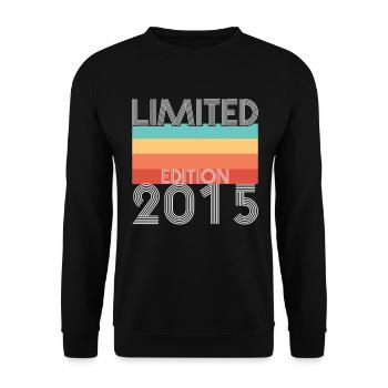 Edition Limitée Rétro 2015 - Sweat-shirt Unisexe - noir - Devant - Alina (178cm) & Michal (187cm)