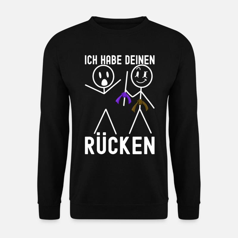 Brazilian Jiu-Jitsu BJJ Grappling - Unisex Pullover - Schwarz