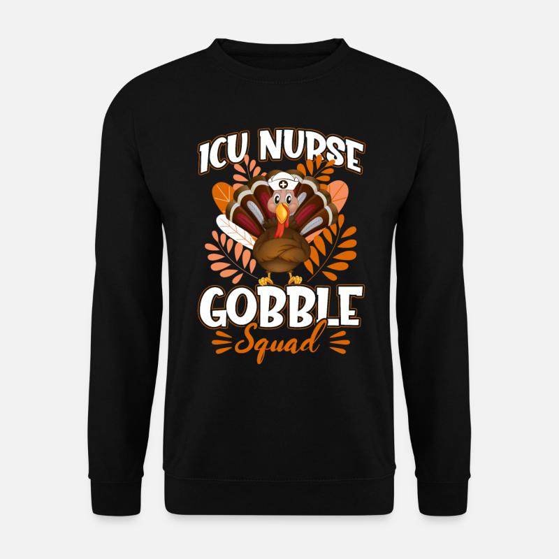 Ice Nurse Gobble Squad - Unisex Pullover - Schwarz