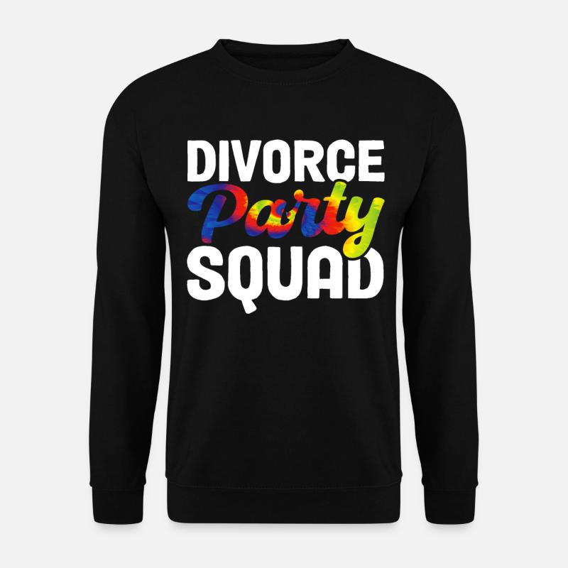 Équipe de divorce - Sweat-shirt Unisexe - noir