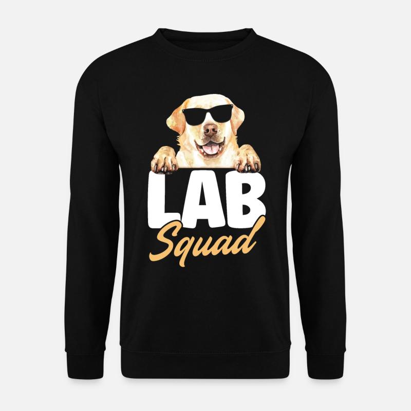 Lab Squad Labrador - Unisex Sweatshirt - black