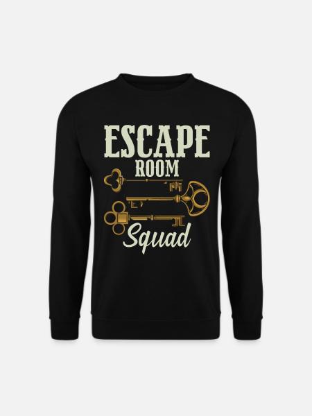 Escape Room Squad - Unisex Sweatshirt - black