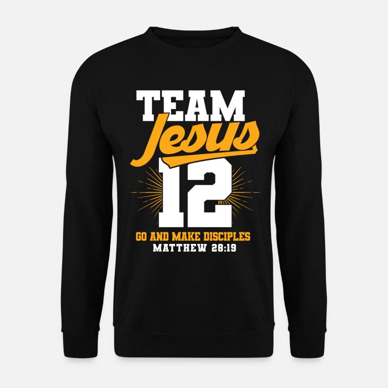 Jesus - Unisex Pullover - Schwarz