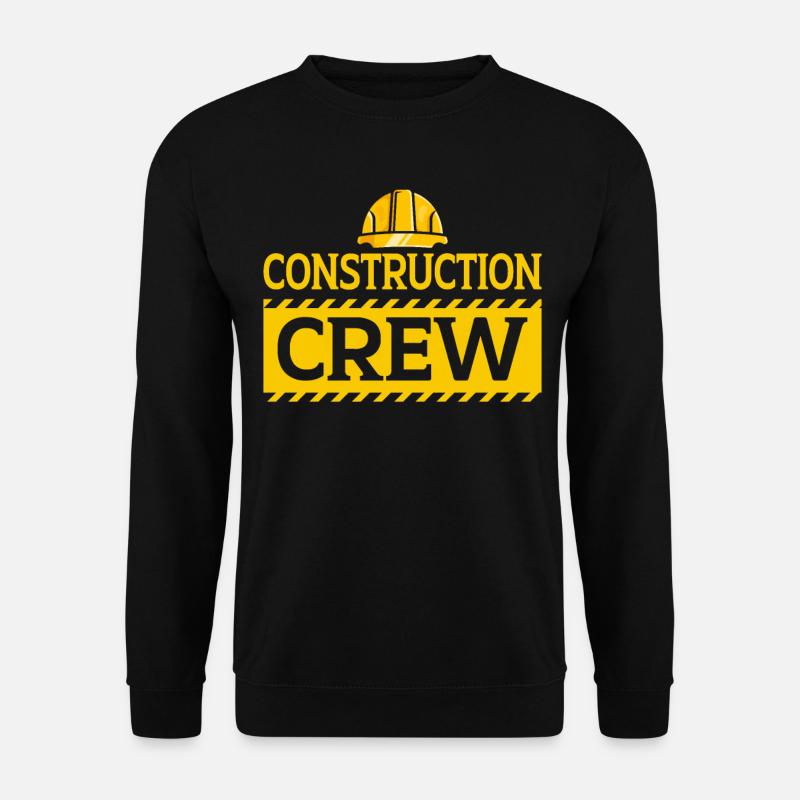Construction Crew - Unisex Sweatshirt - black