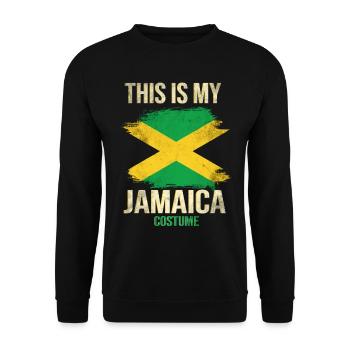 Jamaica Costume Jamaica - Unisex Sweatshirt - black - Front - Alina (178cm) & Michal (187cm)