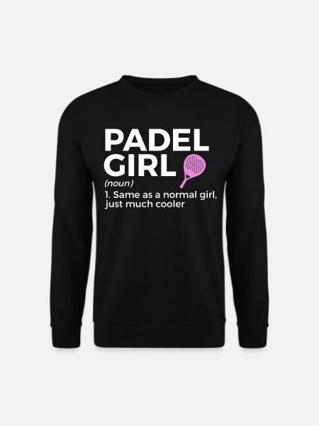 Padel Tennis - Unisex Pullover - Schwarz