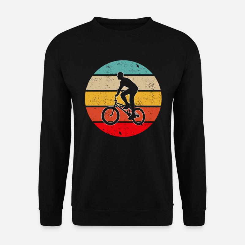 BMX Retro - Unisex Pullover - Schwarz