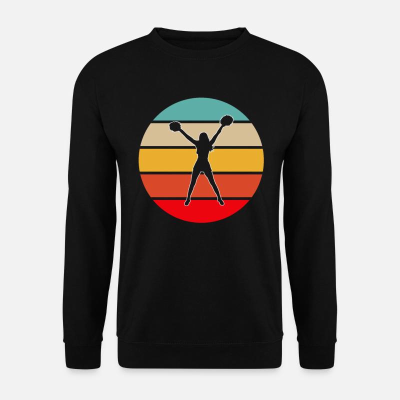 Cheerleading Retro - Unisex Sweatshirt - black