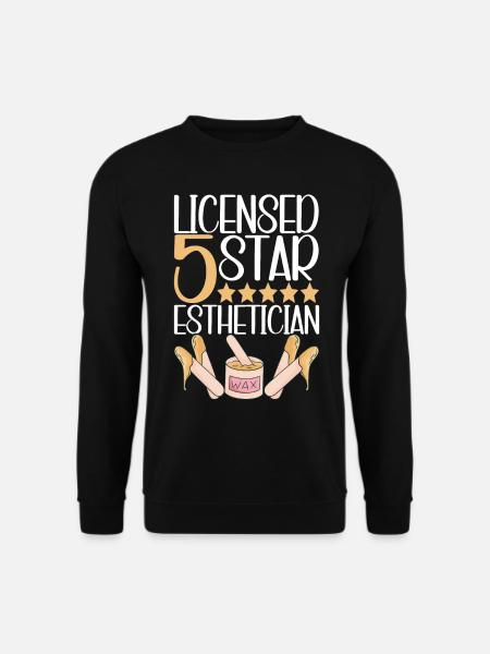 Beautician Cosmetics - Unisex Sweatshirt - black