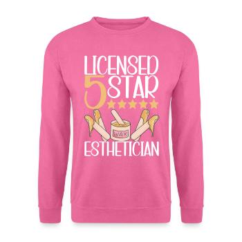 Kosmetikerin Kosmetik - Unisex Pullover - Pink - Vorne