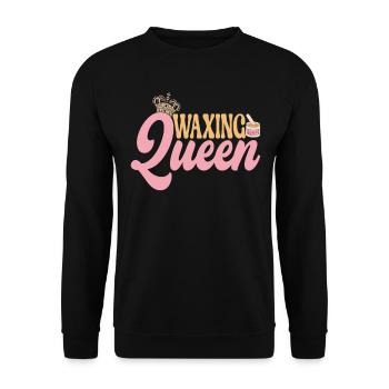 Kosmetikerin Kosmetik - Unisex Pullover - Schwarz - Vorne - Alina (178cm) & Michal (187cm)