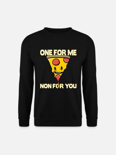 Pizza lovers - Unisex Sweatshirt - black