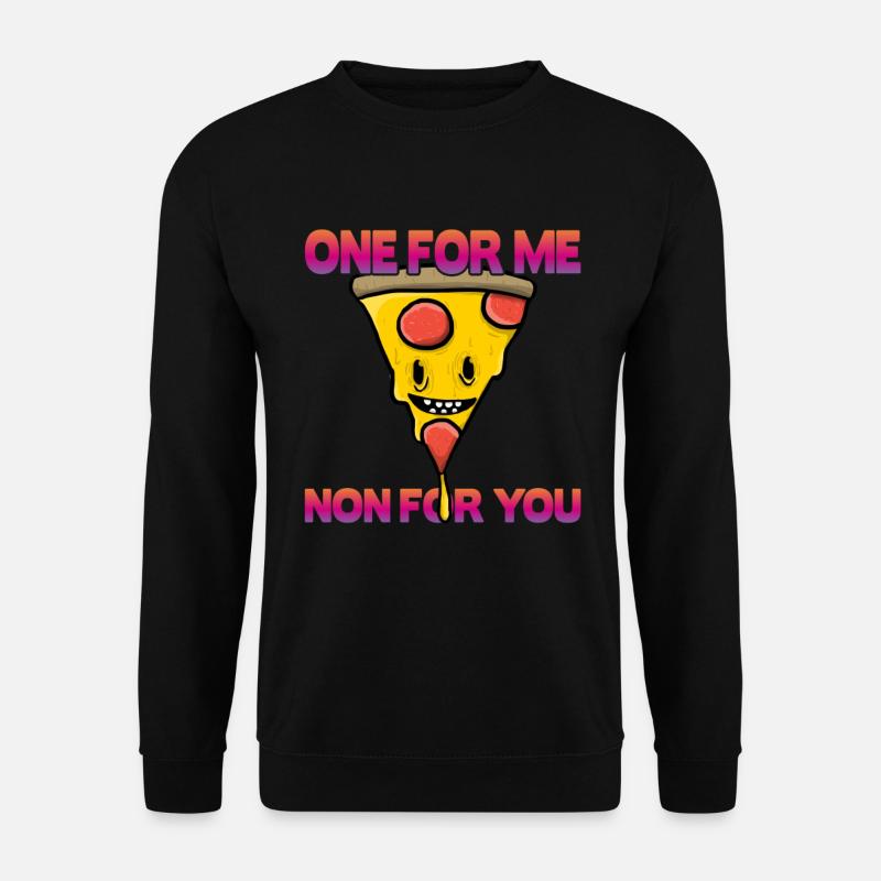 Pizza Liebhaber - Unisex Pullover - Schwarz