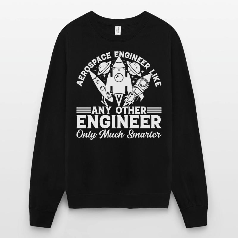 Rocket Ship Aerospace Engineering Aerospace Engine Unisex Sweatshirt