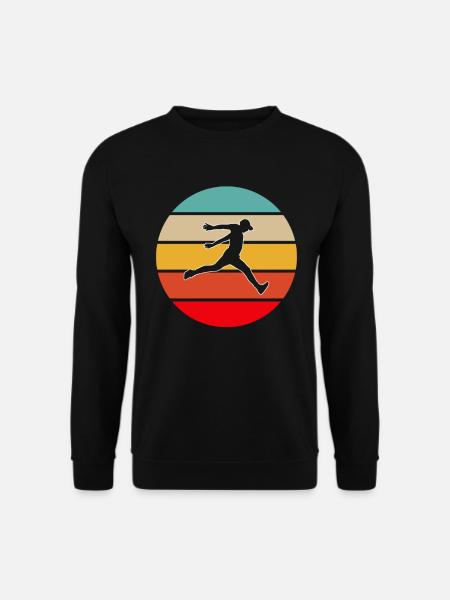 Parkour Retro - Unisex Sweatshirt - black