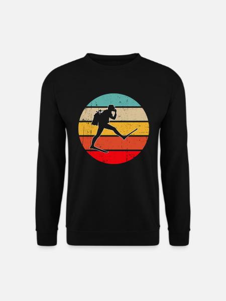Plongée Rétro - Sweat-shirt Unisexe - noir