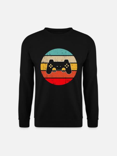 Gaming Retro - Unisex Sweatshirt - black