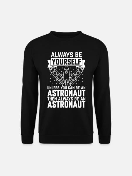 Romrakett Romskip Luftfart Romfart Ast - Genser unisex - svart