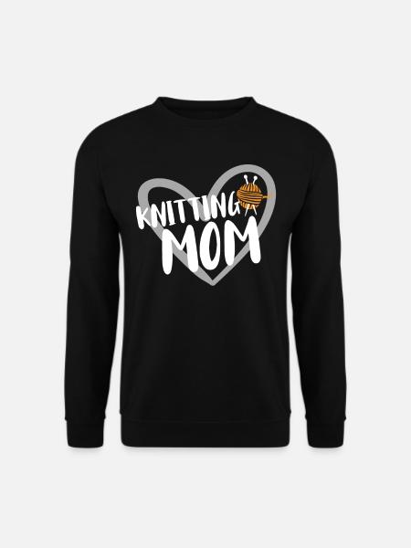 Tricoter - Sweat-shirt Unisexe - noir