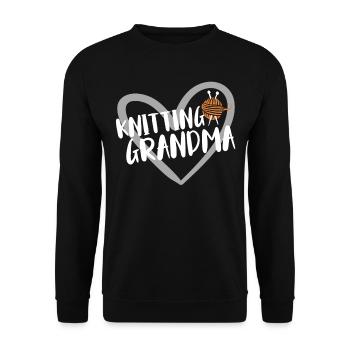 Tricoter - Sweat-shirt Unisexe - noir - Devant - Alina (178cm) & Michal (187cm)