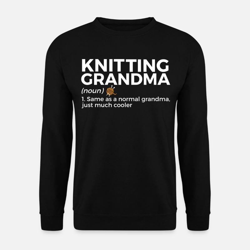 Knit - Unisex Sweatshirt - black