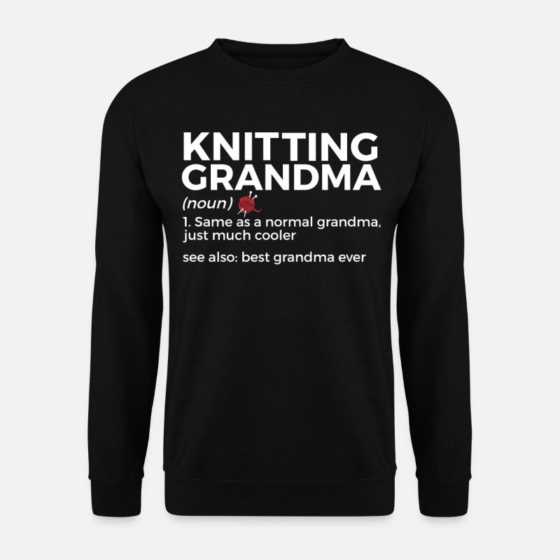 Knit - Unisex Sweatshirt - black