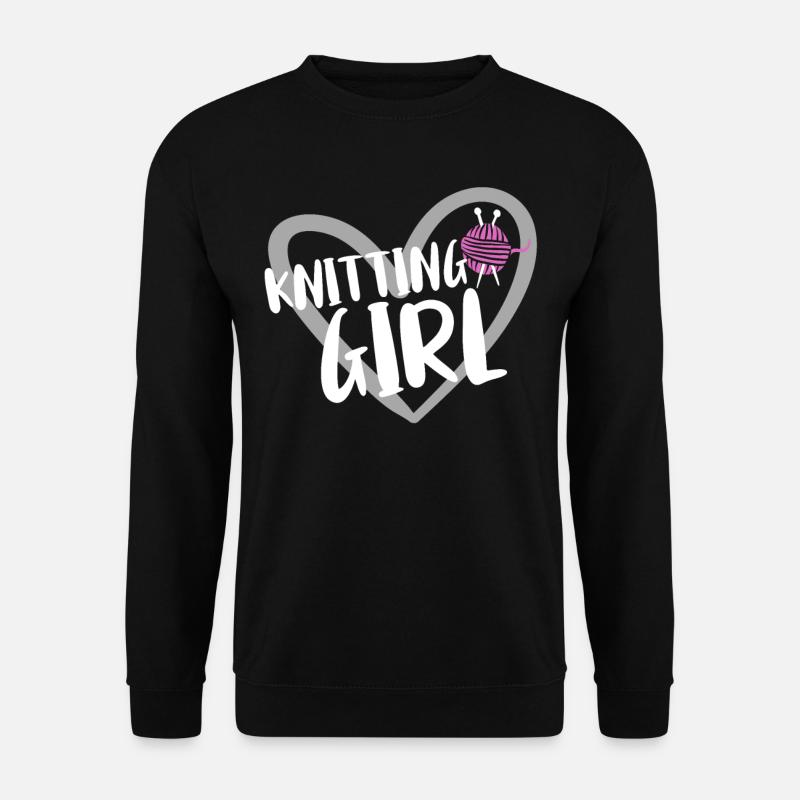 Knit - Unisex Sweatshirt - black