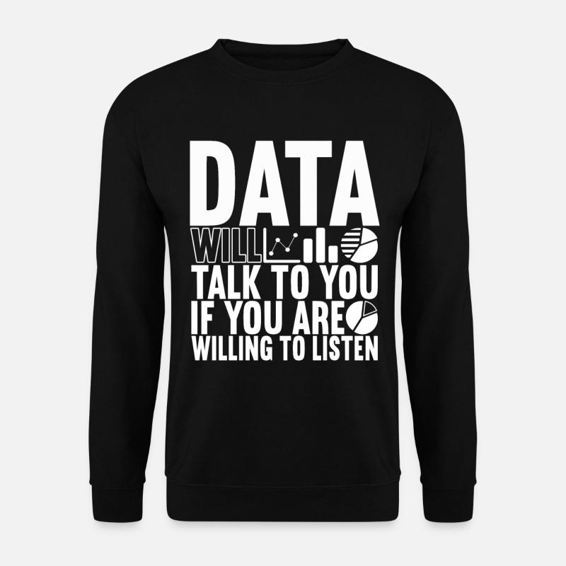 Data Scientist Data Analyst - Unisex Pullover - Schwarz