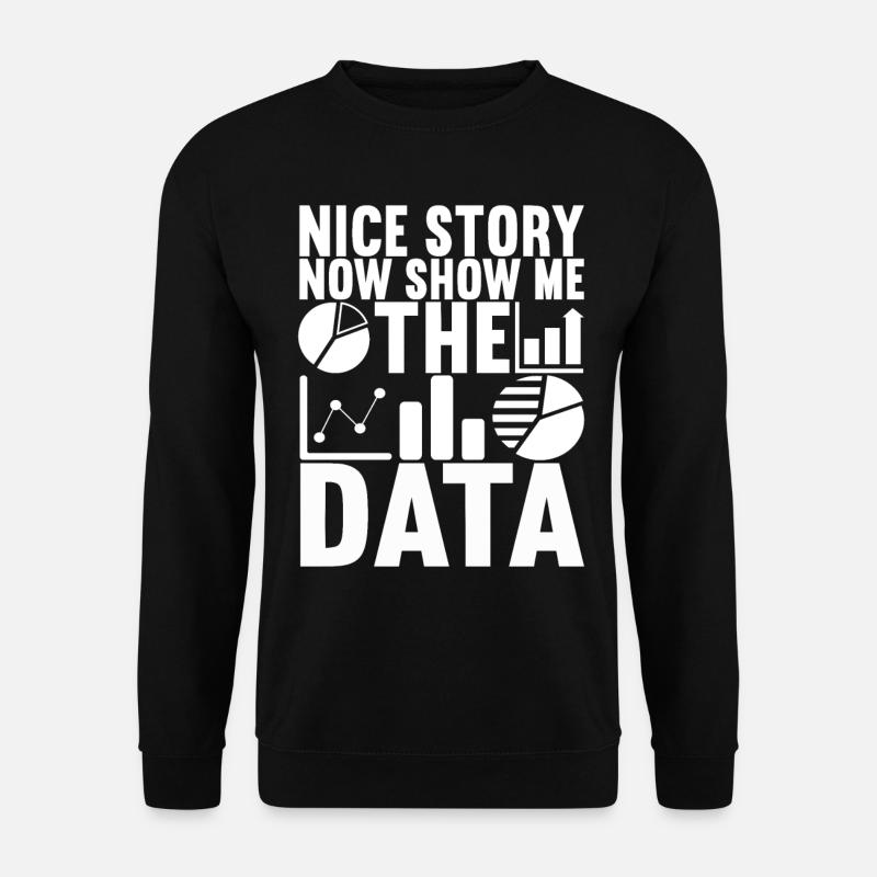 Data Scientist Data Analyst - Unisex Pullover - Schwarz