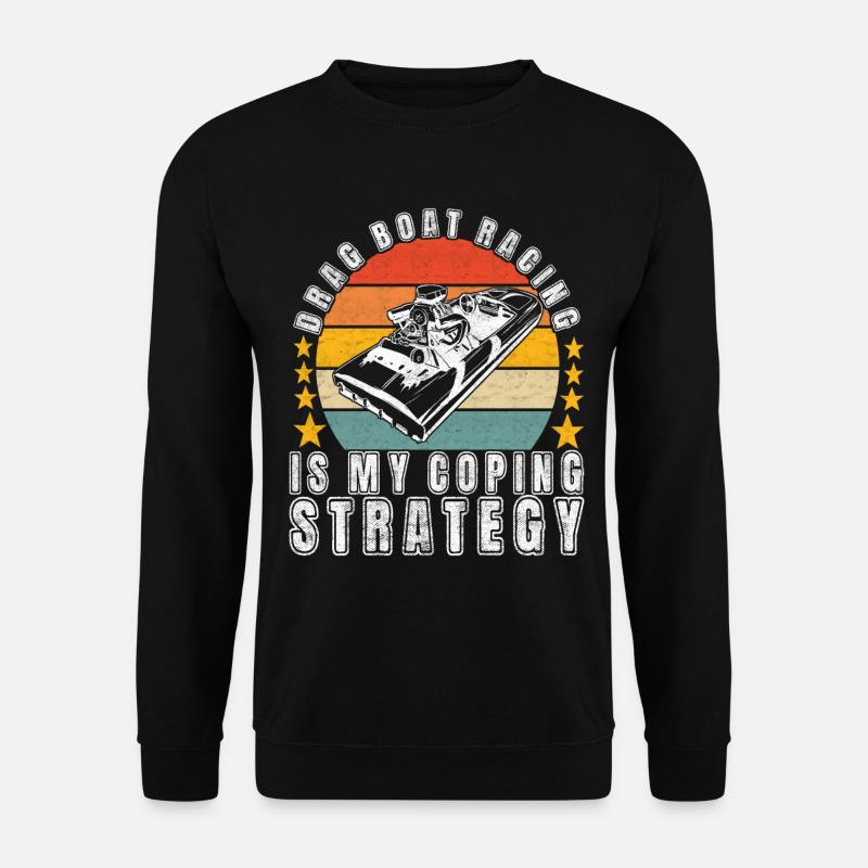 Course de dragsters - Sweat-shirt Unisexe - noir
