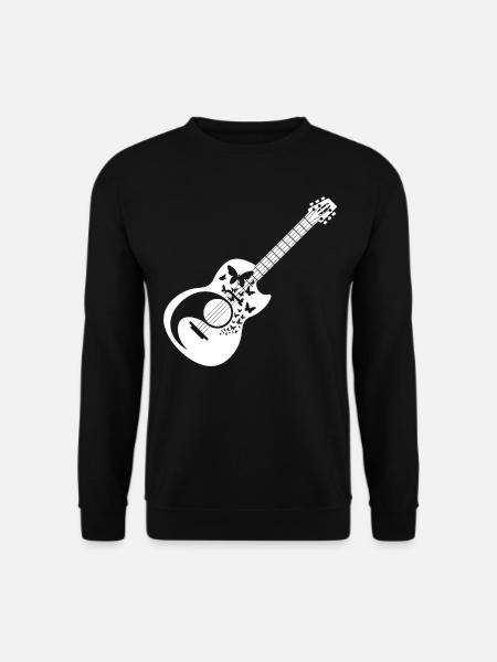 Bass Guitarist Instrument Guitar - Bass Guitar Pla - Unisex Pullover - Schwarz