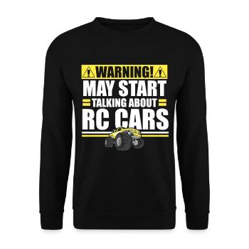 RC voiture télécommandée voiture de course - Sweat-shirt Unisexe - noir - Devant - Alina (178cm) & Michal (187cm)