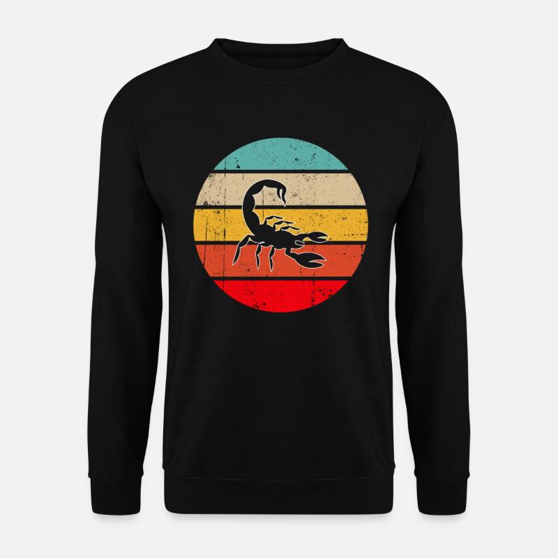 Scorpio Retro - Unisex Sweatshirt - black