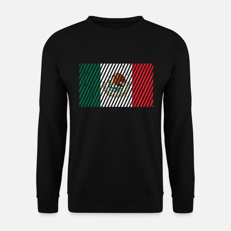 Mexico Flag - Unisex Sweatshirt - black