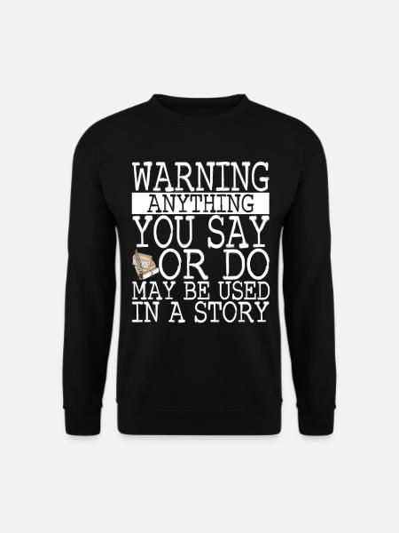 Author Schreiber - Unisex Sweatshirt - black
