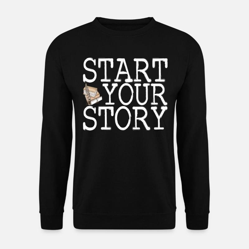 Autor Schreiber - Unisex Pullover - Schwarz