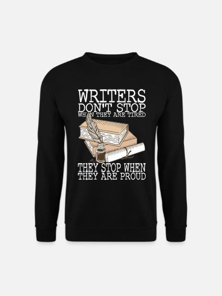Author Schreiber - Unisex Sweatshirt - black